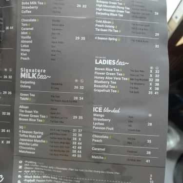 Thực đơn- Cafe Trà Sữa Bobapop - Mỹ Tho