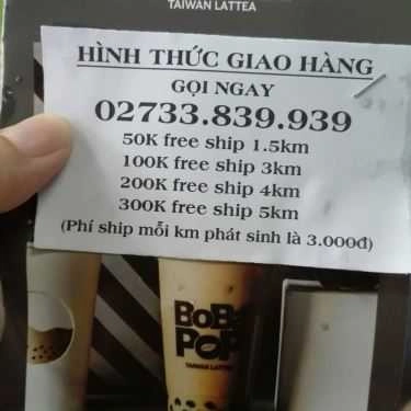 Tổng hợp- Cafe Trà Sữa Bobapop - Mỹ Tho