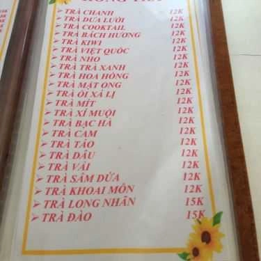 Thực đơn- Cafe Trà Sữa Doraemon