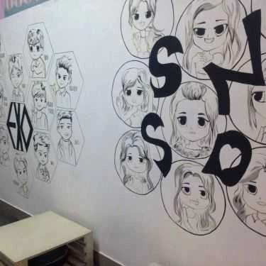 Không gian- Cafe K-pop - Trà Sữa & Ăn Vặt