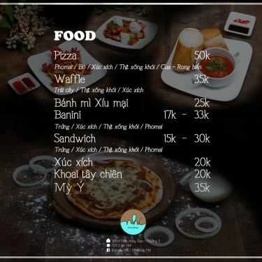 Thực đơn- Cafe Trà Sữa Nhí