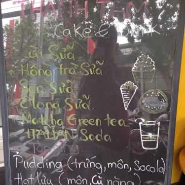 Thực đơn- Cafe Trà Sữa Thanh Tâm