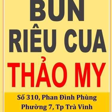Món ăn- Quán Ăn Bún Riêu Cua Thảo My