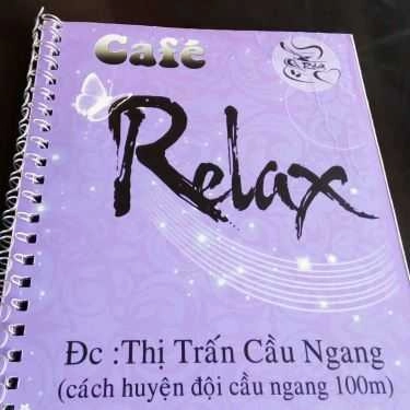 Thực đơn- Relax Cafe