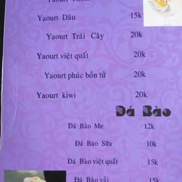 Thực đơn- Relax Cafe