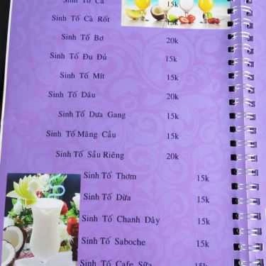 Thực đơn- Relax Cafe