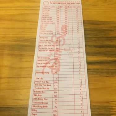 Thực đơn- Quán Ăn Dimsum Quận Nhất - Ẩm Thực Trung Hoa