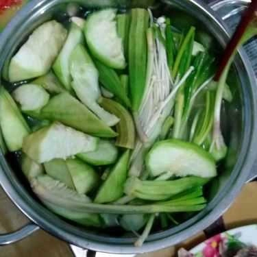 Món ăn- Quán Ăn Quán Linh - Gà Hấp Mướp