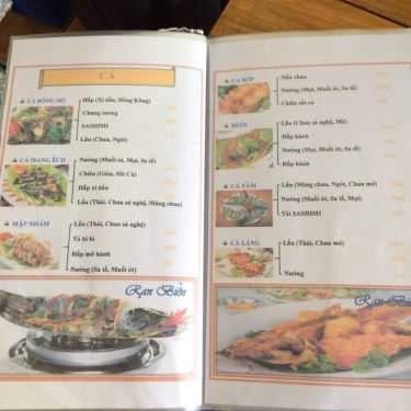 Thực đơn- Nhà Hàng Hải Sản Rạn Biển