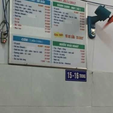 Thực đơn- Quán Ăn Hủ Tiếu Xí Quách A Linh - Lê Lợi