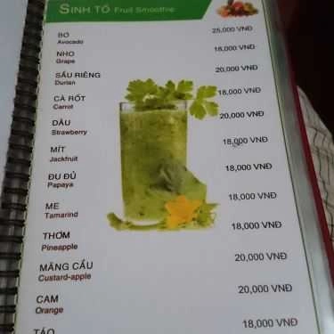 Thực đơn- Kim Sơn Coffee