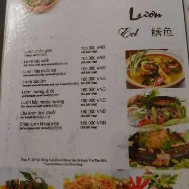 Thực đơn- Nhà Hàng À La Carte