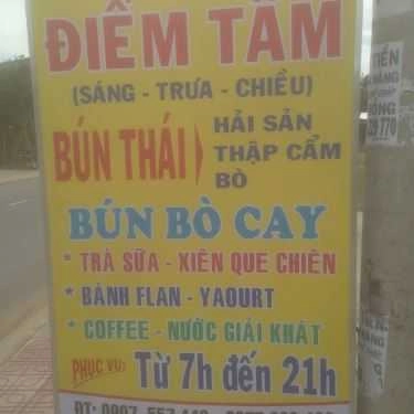 Thực đơn- Quán Ăn Tom Yum - Quán Bún Thái