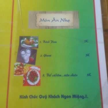 Thực đơn- Quán Ăn Tom Yum - Quán Bún Thái