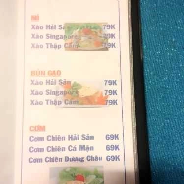 Thực đơn- Nhà Hàng Nhật Nguyệt - Quán Ăn Sân Vườn