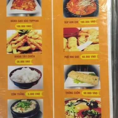 Thực đơn- Nhà Hàng Papas' - Chicken & Pizza