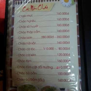 Thực đơn- Nhà Hàng Thuỷ Tạ