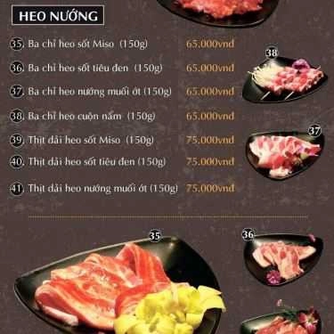 Thực đơn- Nhà Hàng Golden BBQ - Buffet & Lẩu Nướng Hàn Quốc