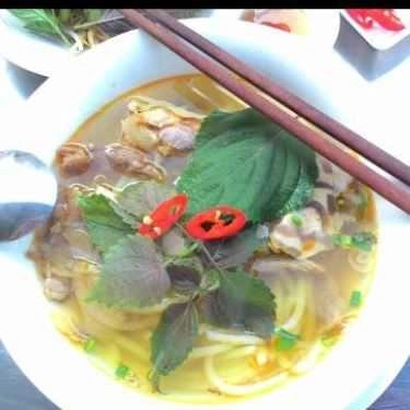 Món ăn- Quán Ăn Quán Bốn Râu - Bún Bò Gân