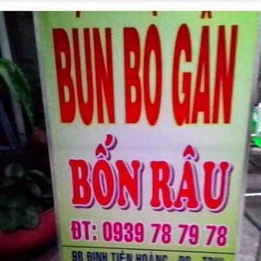 Tổng hợp- Quán Ăn Quán Bốn Râu - Bún Bò Gân