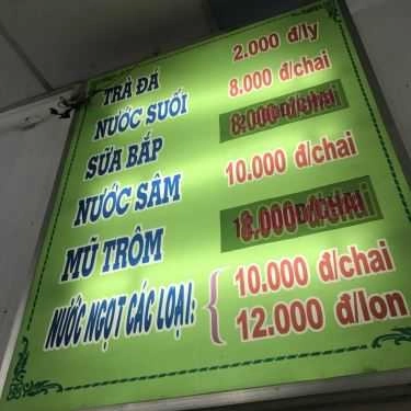 Thực đơn- Quán Ăn Bún Mắm Cô Ba 7