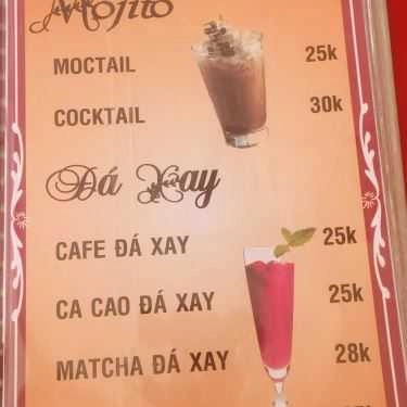 Thực đơn- Phố Coffee