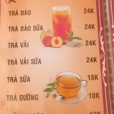Thực đơn- Phố Coffee