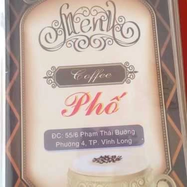 Thực đơn- Phố Coffee