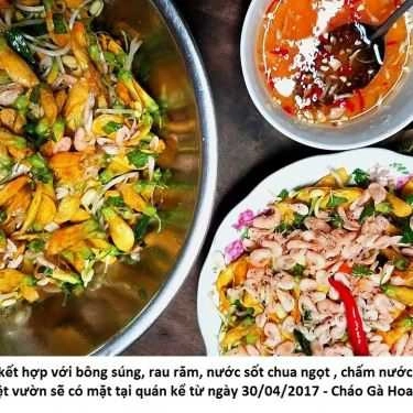 Thực đơn- Quán Ăn Cháo Gà Hoa Mận