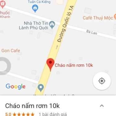 Không gian- Quán Ăn Cháo Nấm Rơm 10K
