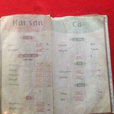 Thực đơn- Quán Ăn Châu Long Quán - Đặc Sản Đồng Quê & Hải Sản