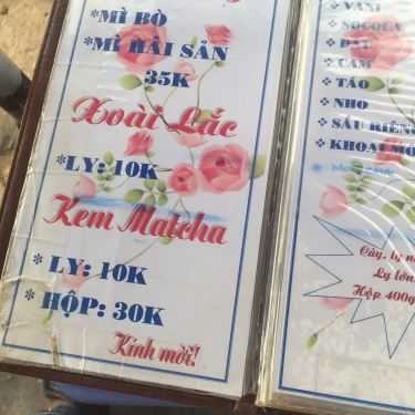 Thực đơn- Cafe Kem Tươi Băng - Nguyễn Văn Thảnh