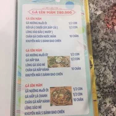 Thực đơn- Quán Ăn Gà Nướng 36