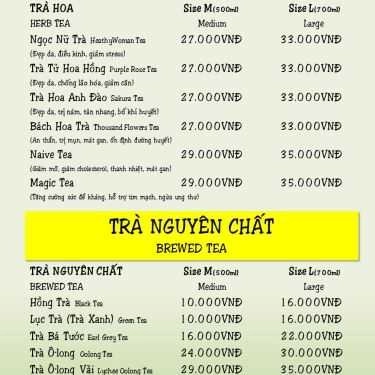 Tổng hợp- Cafe Gia Hương Đế - Fresh Fruit Tea