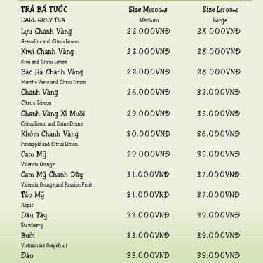 Tổng hợp- Cafe Gia Hương Đế - Fresh Fruit Tea