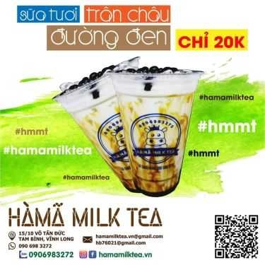 Thực đơn- Cafe Hà Mã Milk Tea