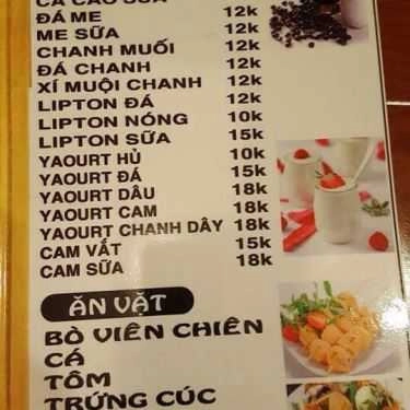 Thực đơn- Hỏi Làm Chi Coffee