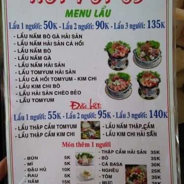 Thực đơn- Quán Ăn Hot Pot 69 Kiều Diễm