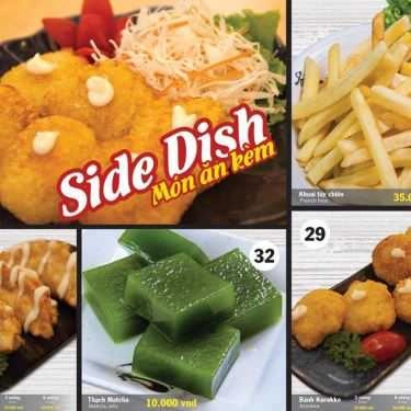 Thực đơn- Nhà Hàng Cơm Nướng Hotto - Vincom Plaza Vĩnh Long