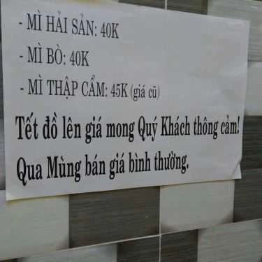 Thực đơn- Quán Ăn Kimchi Kimchi - Mì Cay Hàn Quốc
