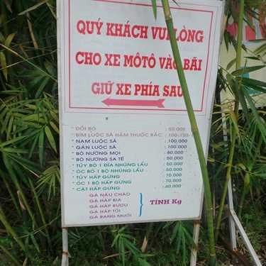 Thực đơn- Quán Ăn Lẩu Bò Bảy Mập