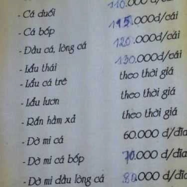 Thực đơn- Quán Ăn Lẩu Chèo Bẻo Tư Quyền