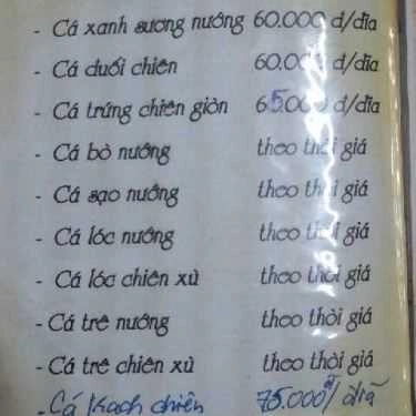 Thực đơn- Quán Ăn Lẩu Chèo Bẻo Tư Quyền