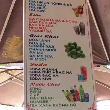 Thực đơn- Lối Xưa Cafe