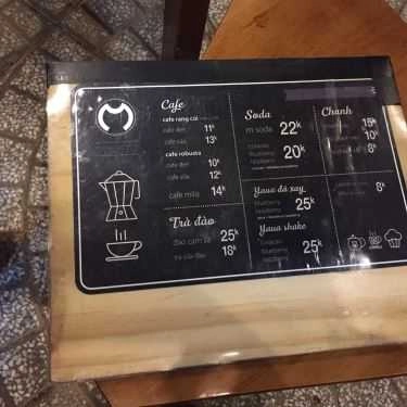 Thực đơn- M Cafe