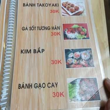 Thực đơn- Quán Ăn Mì Cay Itada - Ẩm Thực Hàn Quốc