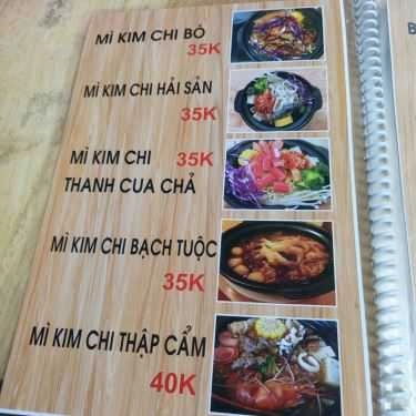 Thực đơn- Quán Ăn Mì Cay Itada - Ẩm Thực Hàn Quốc