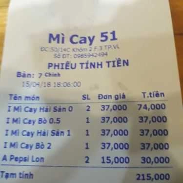Tổng hợp- Quán Ăn Mì Cay New 51