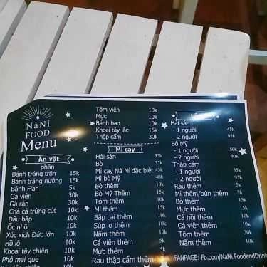 Thực đơn- Quán Ăn Nà Ní - Food And Drink