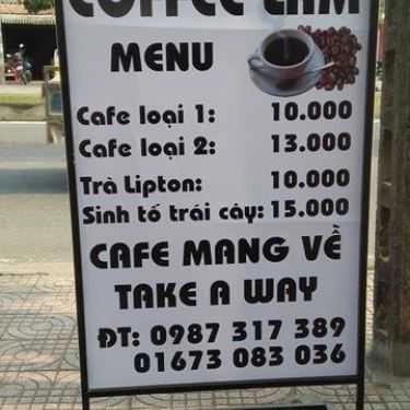 Thực đơn- Y Lâm Coffee